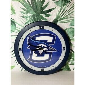 Rare Creighton Blue Jays Sun Time Clock Logo